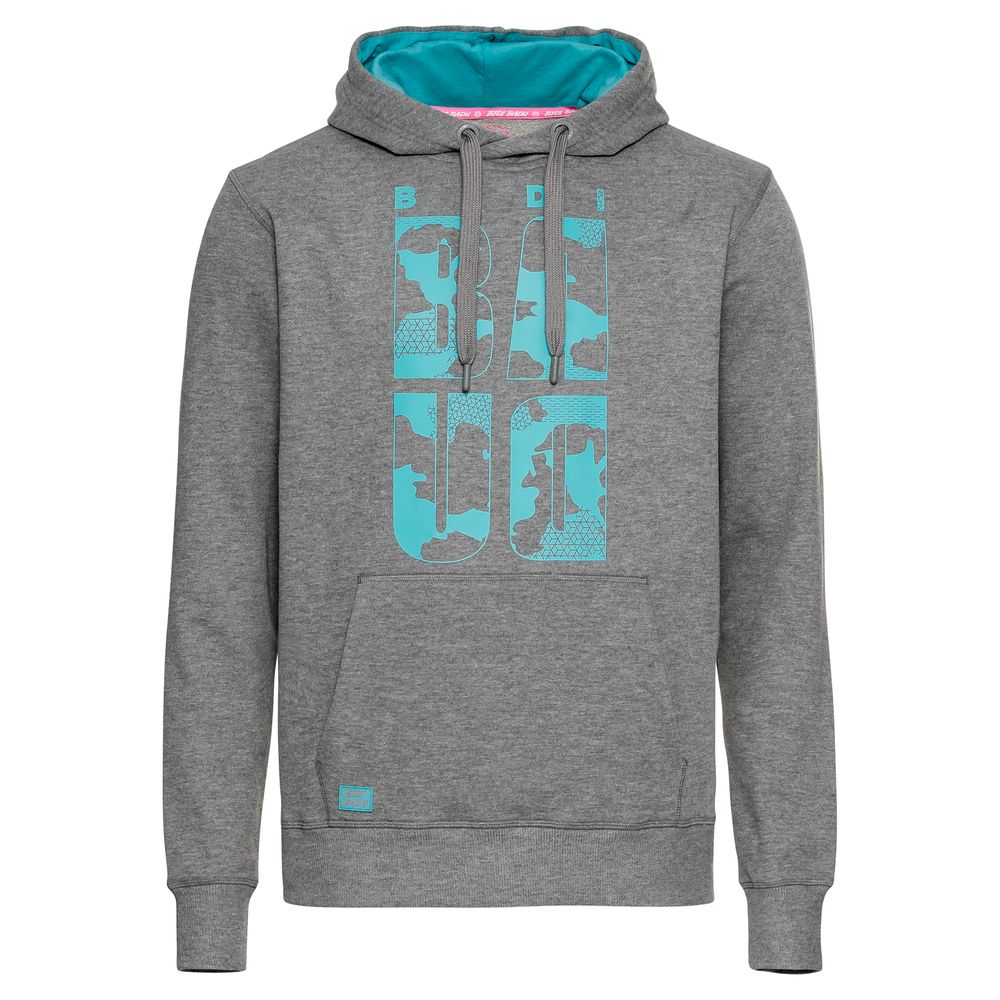 Толстовка Manu Lifestyle Hoody - grey, aqua