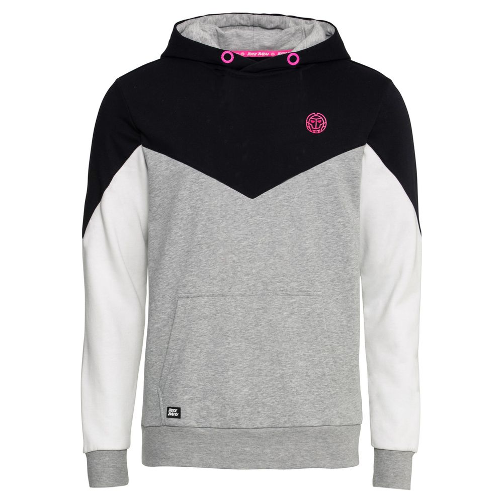 Толстовка Enno Lifestyle Hoody - lightgrey, black, white