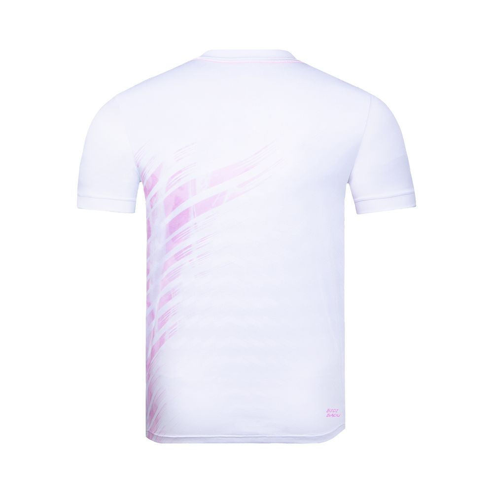 Футболка Yero Tech Polo - lilac/white