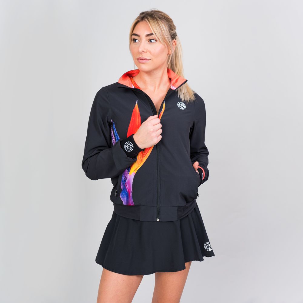 Куртка Gene Tech Jacket - black/neon red