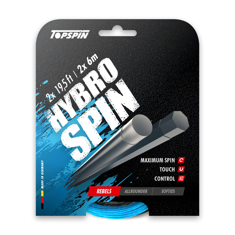 Теннисные струны Hybro Spin - 2 x 6m