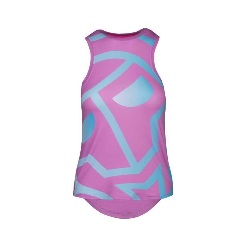 Майка без рукавов Yara Basic Logo Tank - lilac