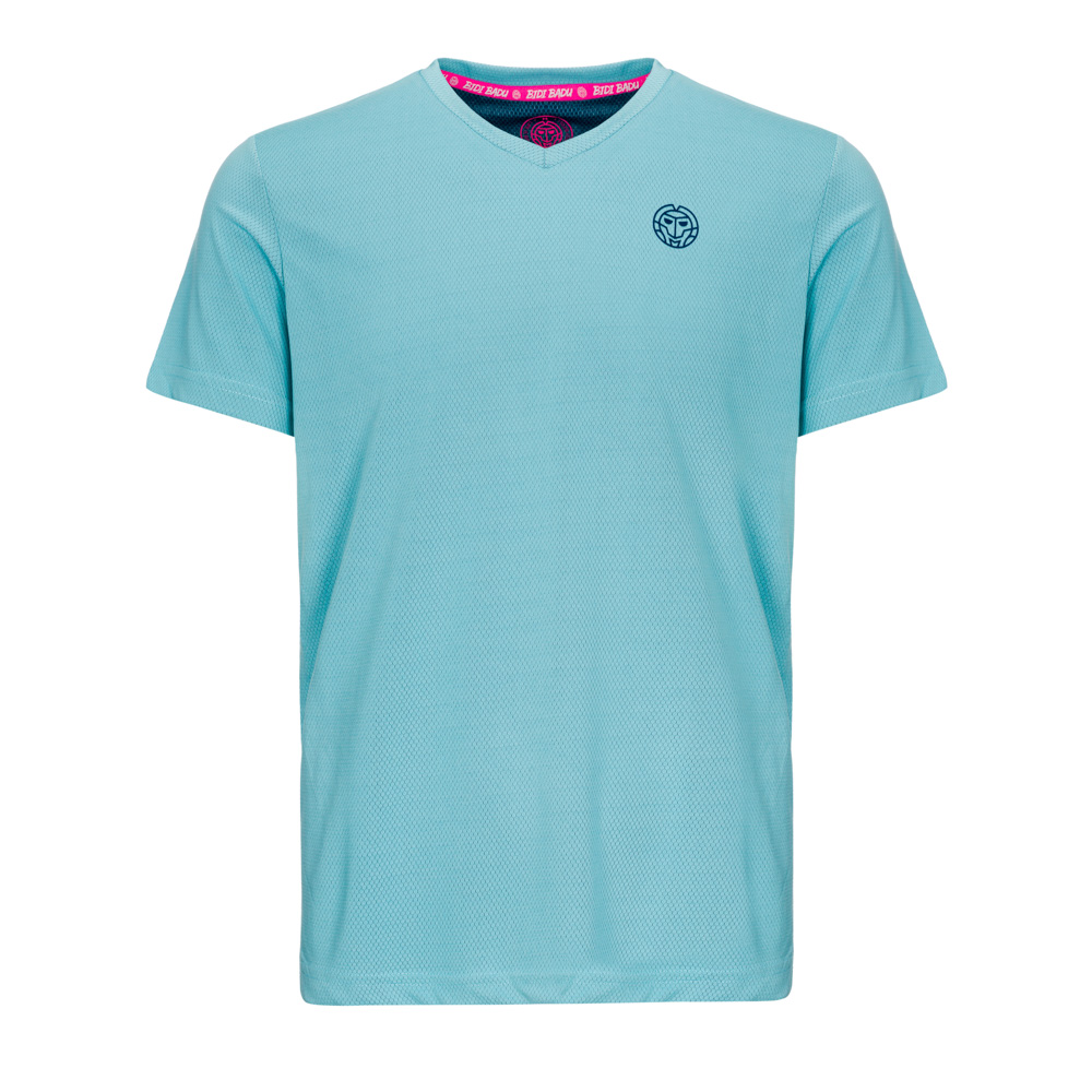 Футболка Evin Tech Round-Neck Tee - lightblue/darkblue