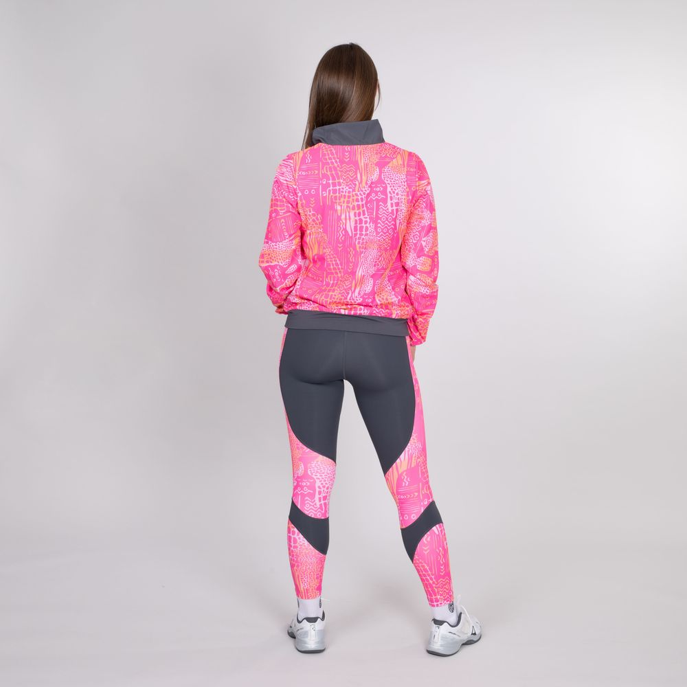 Куртка Gene Tech Jacket - dark grey, pink