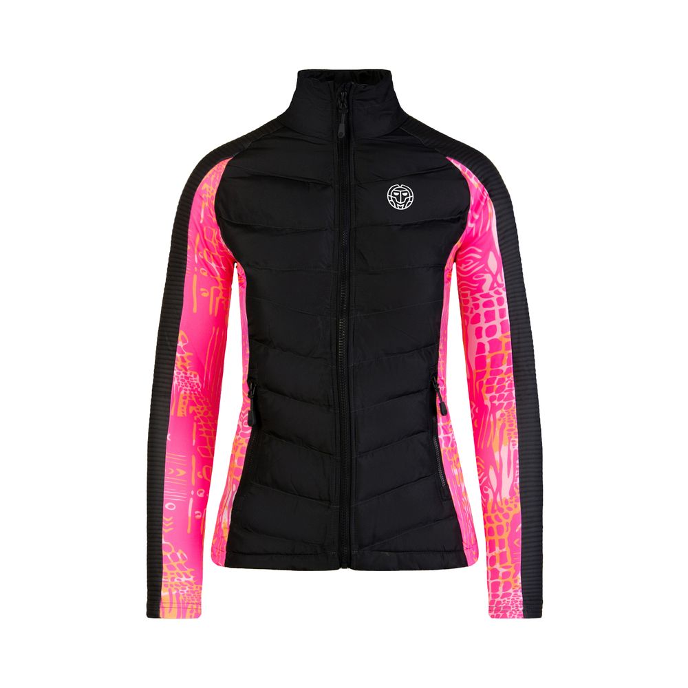 Куртка Dania Tech Down Jacket - dark grey, pink