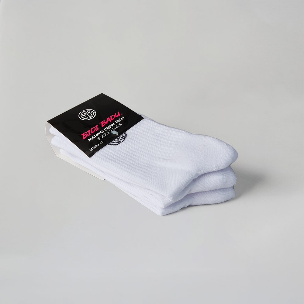 Носки Matayo Crew Tech Socks 3 Pack - white