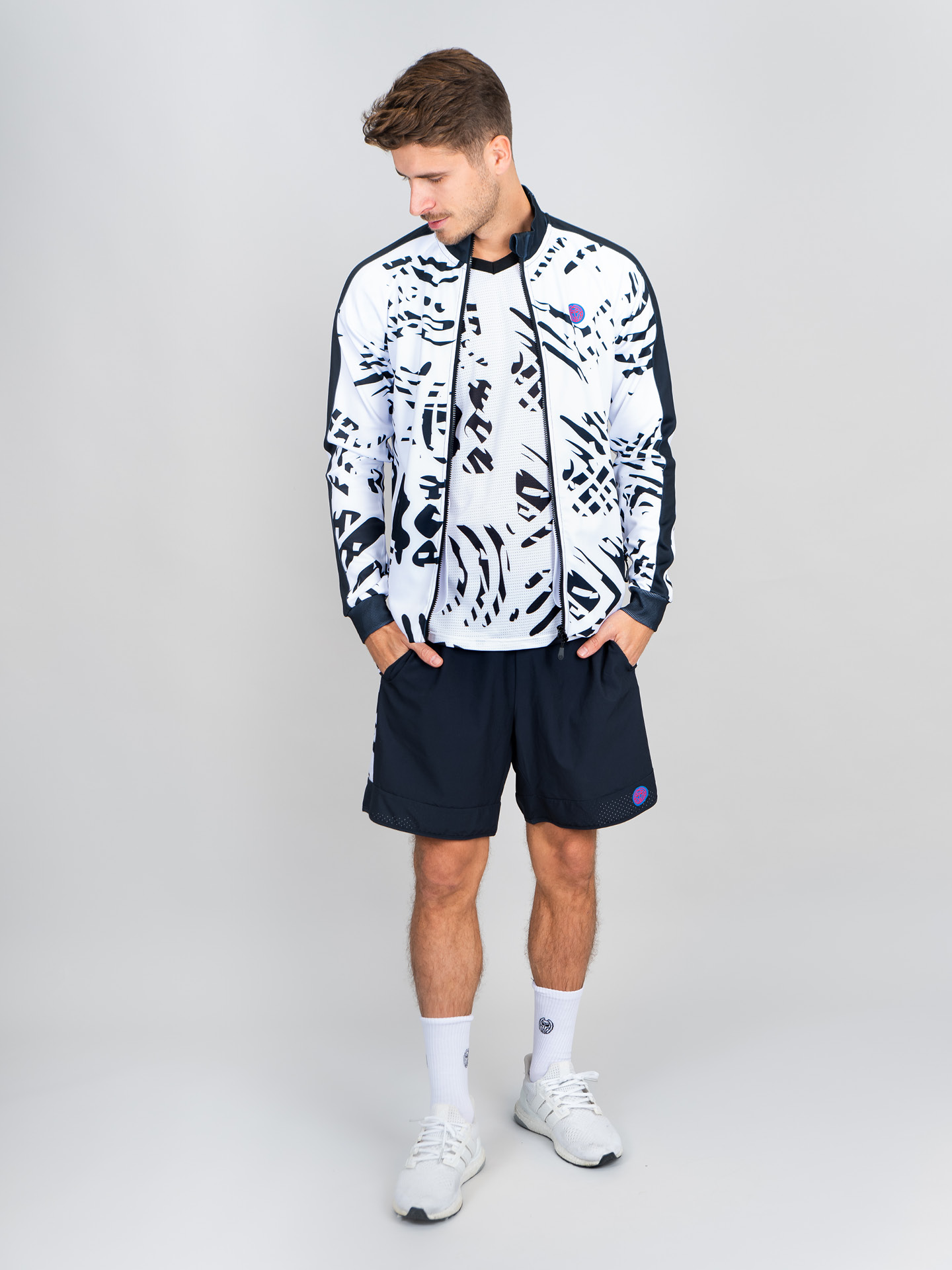 Куртка Melbourne Printed Jacket - white/black