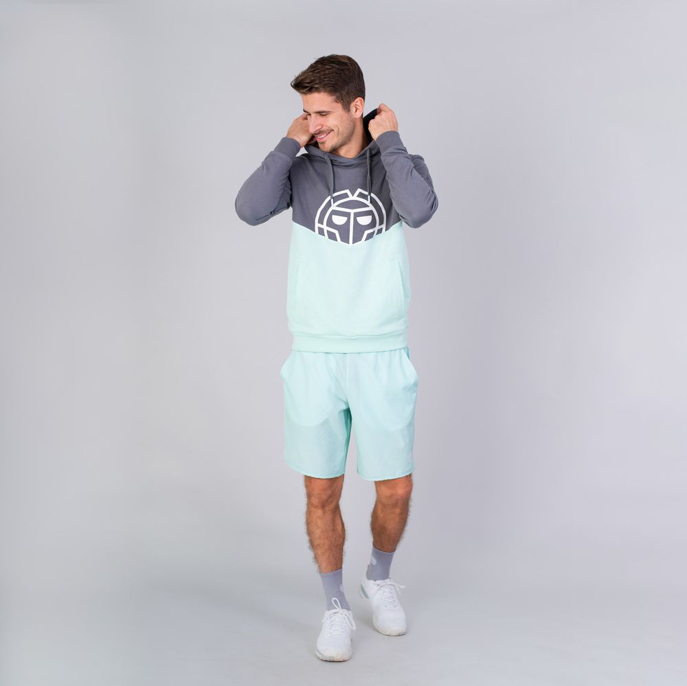 Худи Lunis Lifestyle Hoody - dark grey/ mint