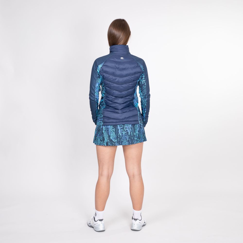 Куртка Dania Tech Down Jacket - dark blue, aqua