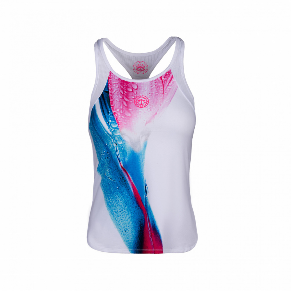 Майка без рукавов Fanny Tech Tank - white/neon