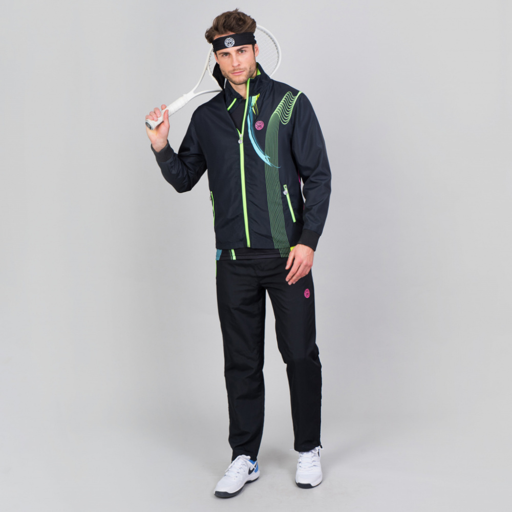 Спортивный костюм Badru Tech Tracksuit - black/neon