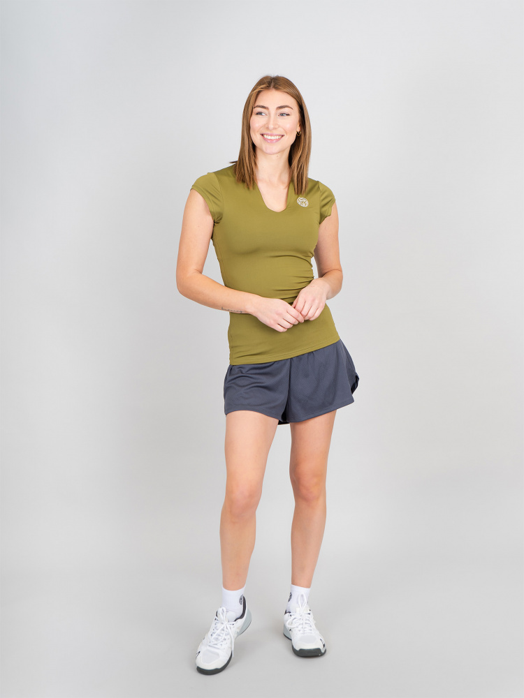 Футболка Pure Wild V-Neck Tee - olive