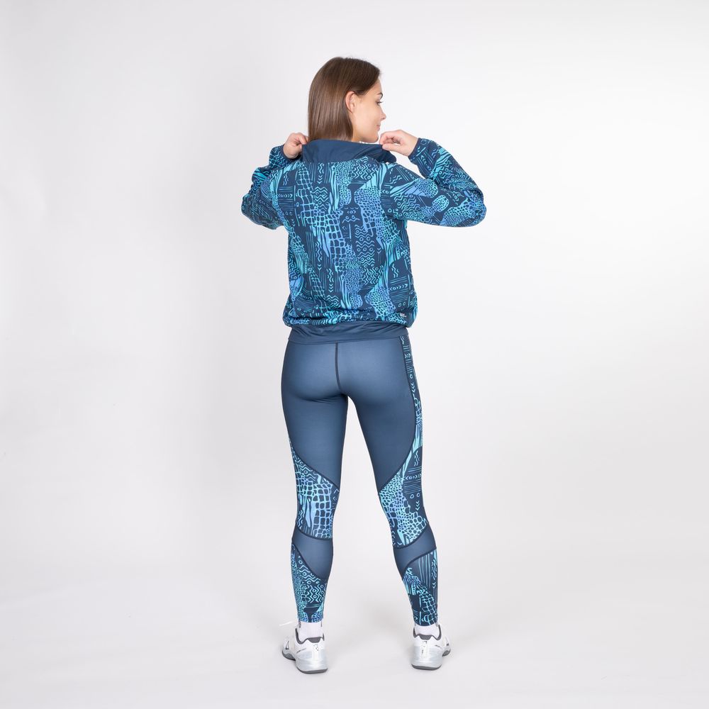 Куртка Gene Tech Jacket - dark blue, aqua