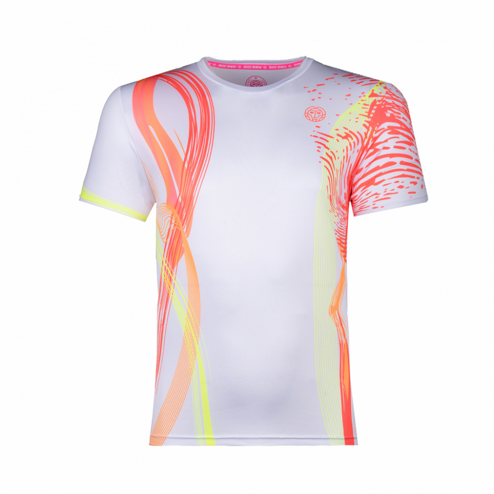 Футболка Thabo Tech Tee - white/ neon