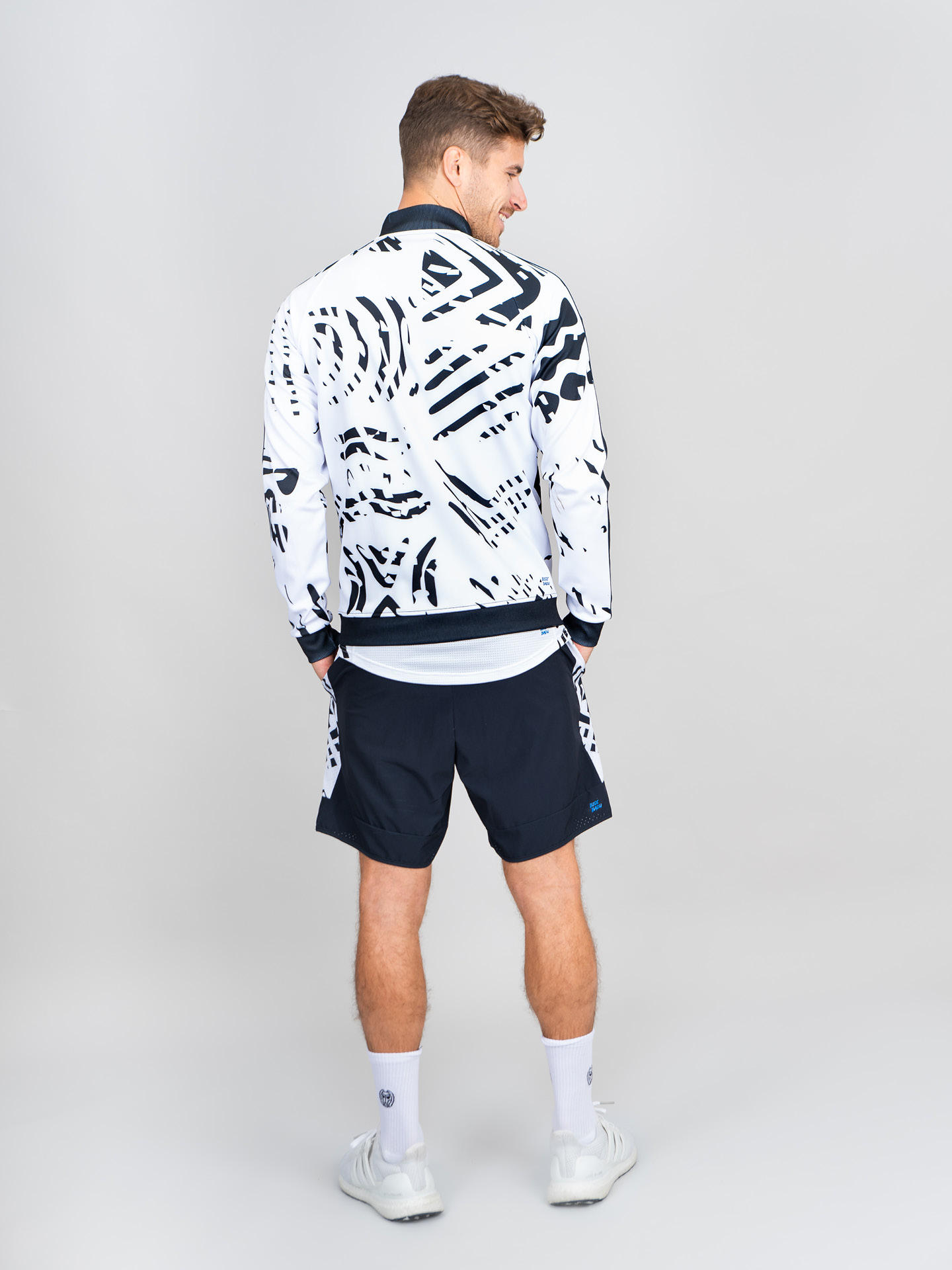 Куртка Melbourne Printed Jacket - white/black