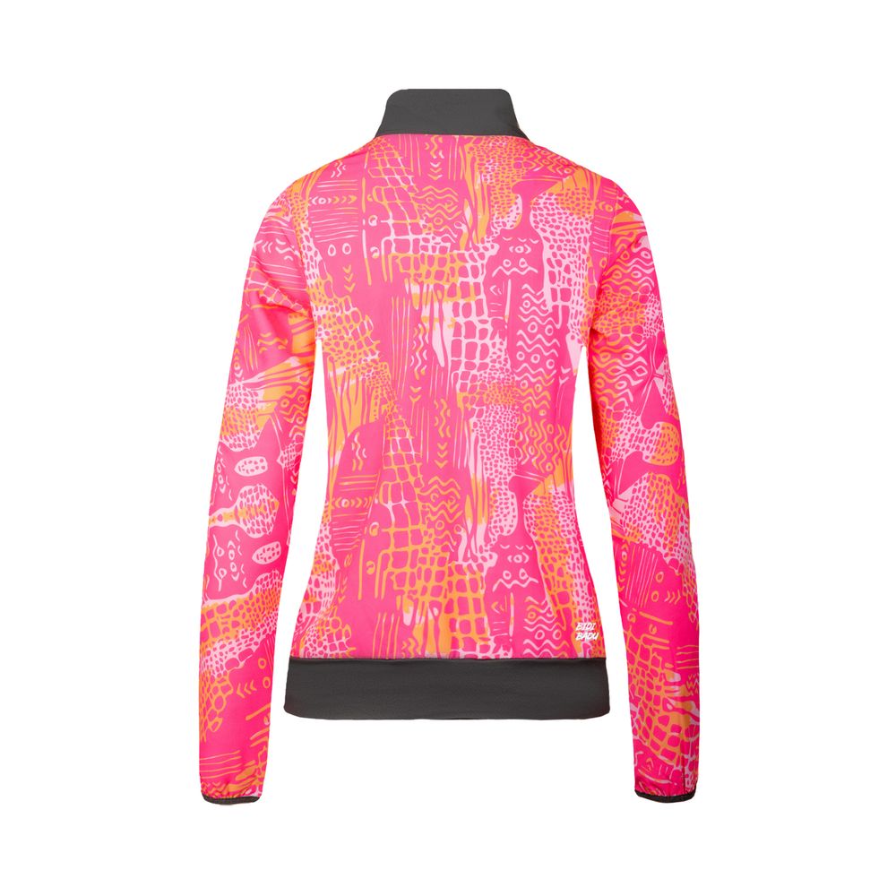 Куртка Gene Tech Jacket - dark grey, pink