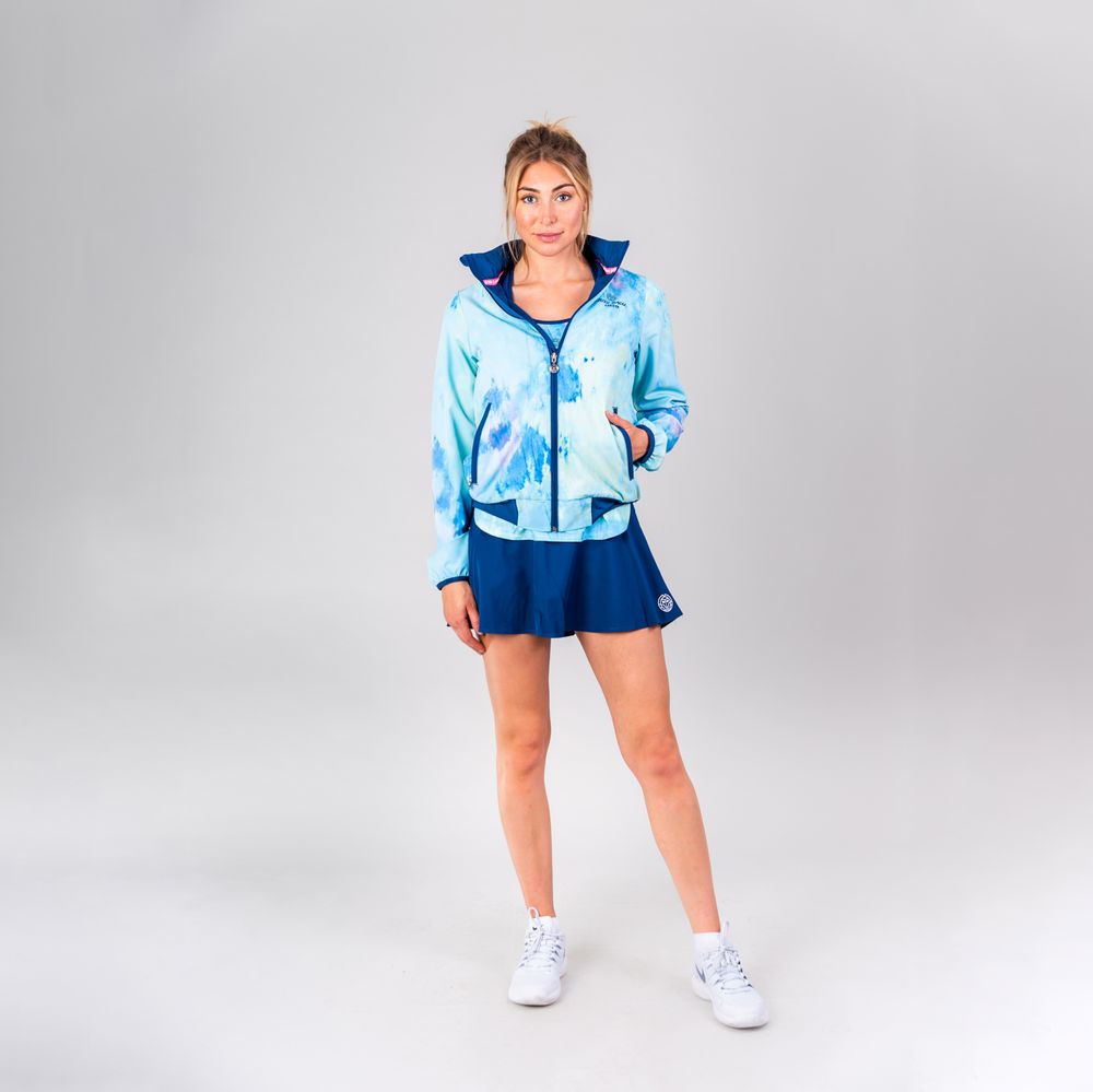 Куртка Gene Tech Jacket - aqua, dark blue