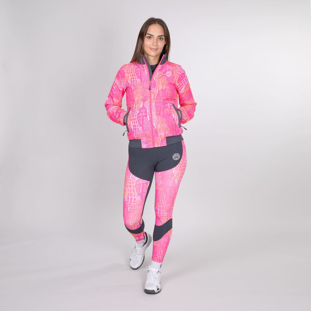 Куртка Gene Tech Jacket - dark grey, pink