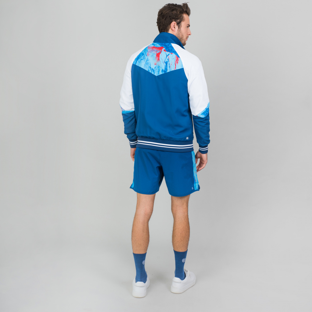 Куртка Jabu Tech Jacket - dark blue/aqua